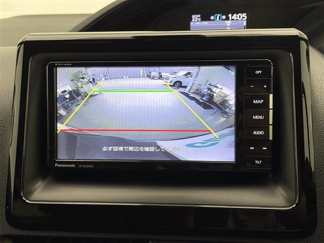 エスクァイア Ｇｉ　禁煙車　トヨタセーフティセンス　社外ナビＴＶ　バックカメラ　両側電動スライドドア　オートマチックハイビーム　レーンディパーチャーアラート　クルーズコントロール　本革シート　前席シートヒーター　ＥＴＣ（5枚目）