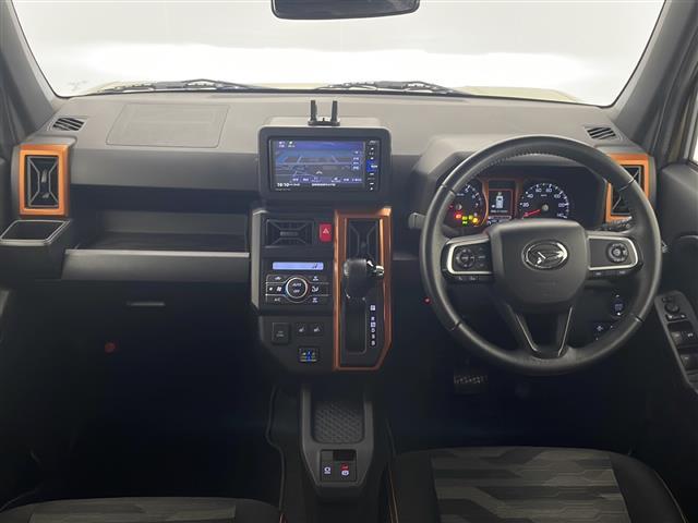 タフト Ｇターボ　禁煙車　純正ナビ　クルーズコントロール　スマートキー　スペア１本　アイドリングストップ　衝突軽減ブレーキ　横滑り防止装置　ドライブレコーダー　コーナーセンサー　電動格納ミラー　電子パーキング（2枚目）
