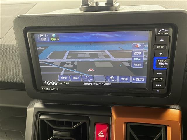 タフト Ｇターボ　禁煙車　純正ナビ　クルーズコントロール　スマートキー　スペア１本　アイドリングストップ　衝突軽減ブレーキ　横滑り防止装置　ドライブレコーダー　コーナーセンサー　電動格納ミラー　電子パーキング（3枚目）