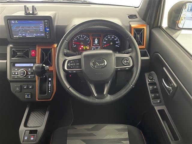 タフト Ｇターボ　禁煙車　純正ナビ　クルーズコントロール　スマートキー　スペア１本　アイドリングストップ　衝突軽減ブレーキ　横滑り防止装置　ドライブレコーダー　コーナーセンサー　電動格納ミラー　電子パーキング（13枚目）