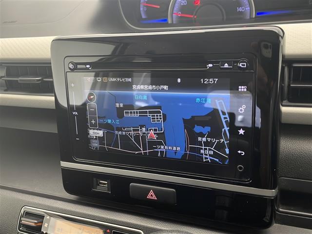 ワゴンＲ ハイブリッドＦＸ　禁煙車　ワンオーナー　純正ナビ　ヘッドアップディスプレイ　衝突軽減ブレーキ　アイドリングストップ　全周囲カメラ　横滑り防止装置　車線逸脱警報　スマートキー　スペア１本　ステアリングスイッチ　ＥＴＣ（3枚目）