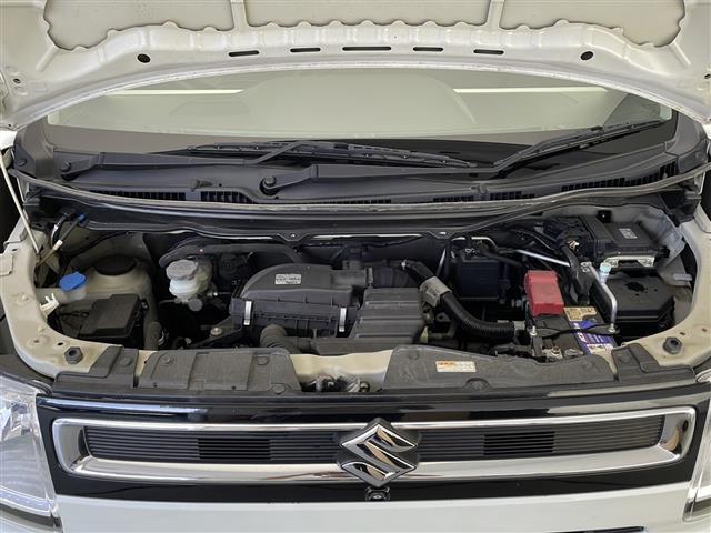 ワゴンＲ ハイブリッドＦＸ　禁煙車　ワンオーナー　純正ナビ　ヘッドアップディスプレイ　衝突軽減ブレーキ　アイドリングストップ　全周囲カメラ　横滑り防止装置　車線逸脱警報　スマートキー　スペア１本　ステアリングスイッチ　ＥＴＣ（36枚目）