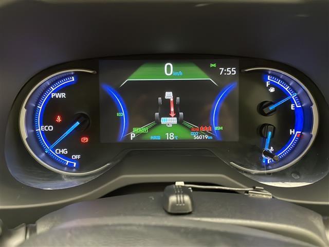 ＲＡＶ４ ハイブリッドＧ　禁煙車　トヨタセーフティセンス　純正９型ナビＴＶ　バックカメラ　アダプティブクルーズコントロール　レーンディパーチャーアラート　レザーシート　４ＷＤ　パワーバックドア　シートヒーター　スマートキー（10枚目）
