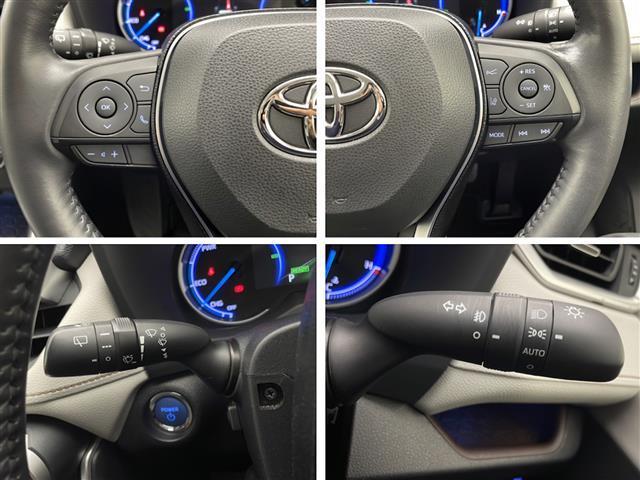 ＲＡＶ４ ハイブリッドＧ　禁煙車　トヨタセーフティセンス　純正９型ナビＴＶ　バックカメラ　アダプティブクルーズコントロール　レーンディパーチャーアラート　レザーシート　４ＷＤ　パワーバックドア　シートヒーター　スマートキー（14枚目）
