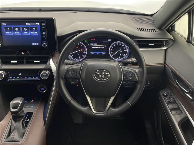 ハリアー Ｇ　禁煙　モデリスタエアロ　デジタルインナーミラー　トヨタセーフティーセンス　純正８型ディスプレイオーディオ　バックカメラ　ハーフレザーシート　パワーシート　電動リアゲート　ビルトインＥＴＣ　保証書　取説（13枚目）