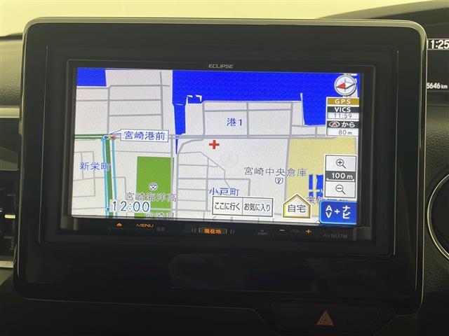 Ｎ－ＢＯＸカスタム Ｇ・Ｌホンダセンシング　禁煙車　ホンダセンシング　社外ナビＴＶ　バックカメラ　左側電動スライドドア　クリアランスソナー　アダプティブクルーズコントロール　レーンディパーチャーアラート　スマートキー　オートエアコン　純正ＥＴＣ（3枚目）
