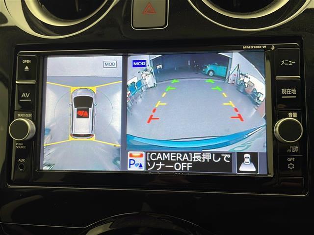 ノート ｅ－パワー　Ｘ　禁煙車　エマージェンシーブレーキ　純正ナビＴＶ　アラウンドビューモニター　レーンディパーチャーアラート　クリアランスソナー　オートエアコン　インテリジェントキー　プッシュエンジンスタート（5枚目）