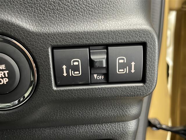 スペーシア ハイブリッドＸ　禁煙車　衝突被害軽減ブレーキ　両側電動スライドドア　エネチャージ　前席シートヒーター　オートエアコン　　ウインカードアミラー　スマートキー　プッシュエンジンスタート　リアプライバシー　電動格納ミラー（5枚目）