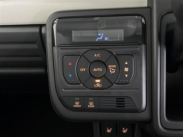 スペーシア ハイブリッドＸ　禁煙車　衝突被害軽減ブレーキ　両側電動スライドドア　エネチャージ　前席シートヒーター　オートエアコン　　ウインカードアミラー　スマートキー　プッシュエンジンスタート　リアプライバシー　電動格納ミラー（6枚目）