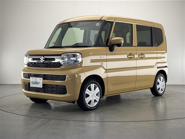 スペーシア ハイブリッドＸ　禁煙車　衝突被害軽減ブレーキ　両側電動スライドドア　エネチャージ　前席シートヒーター　オートエアコン　　ウインカードアミラー　スマートキー　プッシュエンジンスタート　リアプライバシー　電動格納ミラー（35枚目）