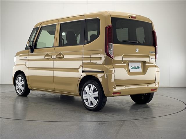 スペーシア ハイブリッドＸ　禁煙車　衝突被害軽減ブレーキ　両側電動スライドドア　エネチャージ　前席シートヒーター　オートエアコン　　ウインカードアミラー　スマートキー　プッシュエンジンスタート　リアプライバシー　電動格納ミラー（36枚目）