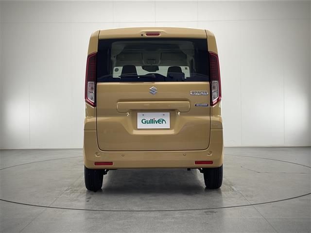 スペーシア ハイブリッドＸ　禁煙車　衝突被害軽減ブレーキ　両側電動スライドドア　エネチャージ　前席シートヒーター　オートエアコン　　ウインカードアミラー　スマートキー　プッシュエンジンスタート　リアプライバシー　電動格納ミラー（40枚目）