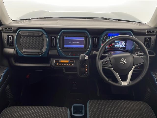 ハスラー ハイブリッドX 禁煙車 衝突被害軽減ブレーキ 社外ナビTV バックカメラ レーンディパーチャーアラート クリアランスソナー オートエアコン ウインカードアミラー プッシュエンジンスタート スマートキー シートヒーター(2枚目)