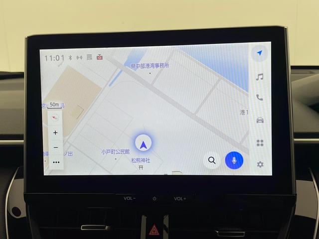 カローラクロス ハイブリッド Z 禁煙車 トヨタセーフティセンス 純正10.5型ディスプレイオーディオナビTV バックカメラ 純正モデリスタエアロ パノラマガラスルーフ ハーフレザーシート アダプティブクルーズコントロール ETC(3枚目)