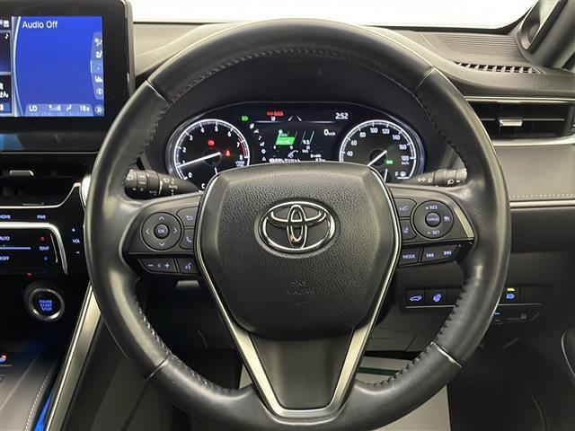 ハリアー Ｚ　レザーパッケージ　禁煙車　トヨタセーフティセンス　純正１２．３型ディスプレイオーディオナビＴＶ　純正ＪＢＬプレミアムサウンドシステム　黒本革シート　アダプティブクルーズコントロール　レーンディパーチャーアラート　ＥＴＣ（13枚目）