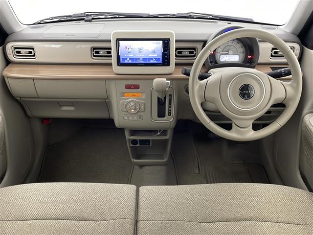 アルトラパン X 禁煙車 衝突被害軽減ブレーキ 社外ナビTV 純正ビルトインETC 純正キセノンオートライト 純正セキュリティアラーム シートヒーター オートエアコン プッシュエンジンスタート スマートキー(2枚目)