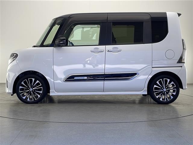 タント カスタムRS 禁煙車 衝突被害軽減ブレーキ 社外ナビTV バックカメラ 両側電動スライドドア クリアランスソナー オートエアコン 前席シートヒーター ハーフレザーシート ドライブレコーダー プッシュエンジンスタート(37枚目)