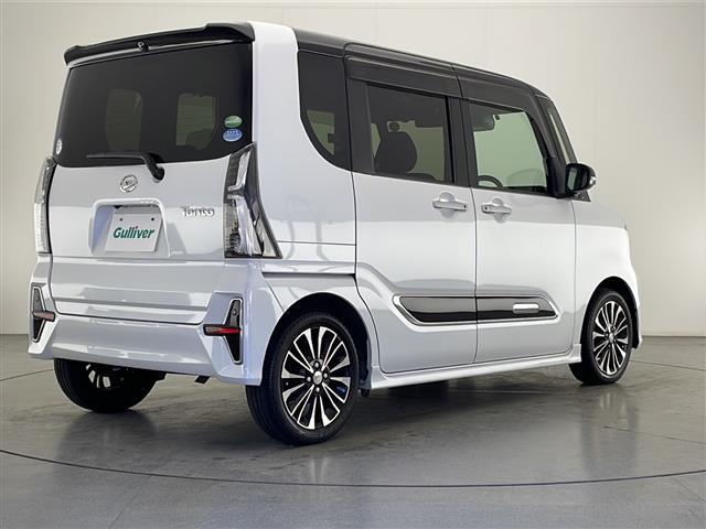 タント カスタムRS 禁煙車 衝突被害軽減ブレーキ 社外ナビTV バックカメラ 両側電動スライドドア クリアランスソナー オートエアコン 前席シートヒーター ハーフレザーシート ドライブレコーダー プッシュエンジンスタート(38枚目)