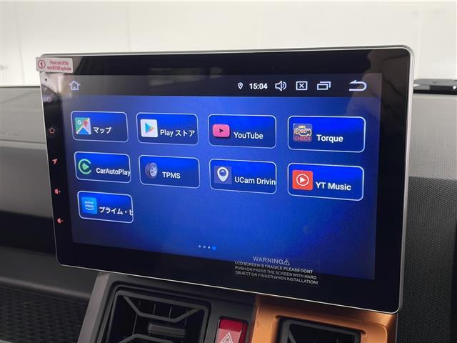 タフト Gターボ スマートアシスト3 コーナーセンサー レーダークルーズコントロール 社外ディスプレイオーディオ シートヒーター LEDヘッドライト オートホールド機能 純正15インチAW アイドリングストップ(3枚目)