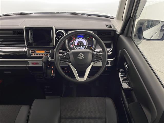 スペーシアカスタム ハイブリッドXSターボ 禁煙 スズキセーフティサポート レーダークルーズコントロール コーナーセンサー 両側パワースライドドア 合皮シート シートヒーター パドルシフト LEDヘッドライト アイドリングストップ スマートキー(10枚目)