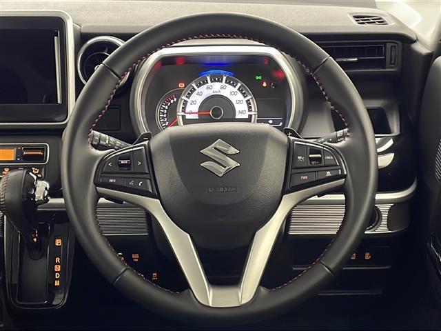 スペーシアカスタム ハイブリッドXSターボ 禁煙 スズキセーフティサポート レーダークルーズコントロール コーナーセンサー 両側パワースライドドア 合皮シート シートヒーター パドルシフト LEDヘッドライト アイドリングストップ スマートキー(11枚目)