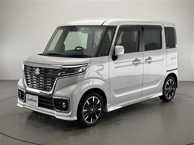 スペーシアカスタム ハイブリッドXSターボ 禁煙 スズキセーフティサポート レーダークルーズコントロール コーナーセンサー 両側パワースライドドア 合皮シート シートヒーター パドルシフト LEDヘッドライト アイドリングストップ スマートキー(35枚目)