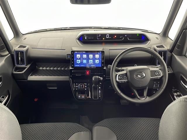 タント カスタムＲＳスタイルセレクション　禁煙　スマートアシスト３　コーナーセンサー　純正９インチナビ　フルセグＴＶ　パノラマモニター　両側パワースライドドア　合皮シート　シートヒーター　ＬＥＤヘッドライト　純正ナビ一体型ドライブレコーダー（2枚目）