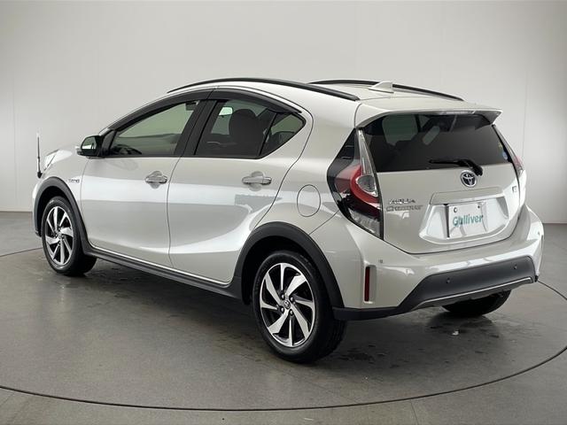 アクア クロスオーバー　グラム　禁煙　トヨタセーフティーセンス　パーキングサポートブレーキ　クリアランスソナー　純正９インチＳＤナビ　フルセグＴＶ　バックカメラ　ハーフレザーシート　前後ドライブレコーダー　ビルトインＥＴＣ　ナビ取説（36枚目）