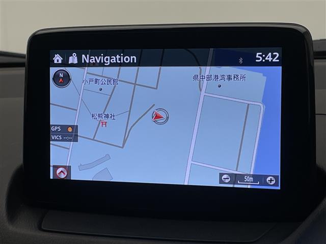 ＣＸ－３ ２０Ｓ　プロアクティブ　Ｓパッケージ　禁煙　スマートブレーキサポート　ブラインドスポットモニター　コーナーセンサー　純正７インチナビ　フルセグＴＶ　全方位カメラ　ハーフレザーシート　シートヒーター　ハンドルヒーター　パドルシフト　ＥＴＣ（3枚目）