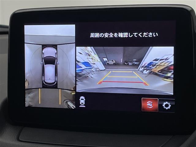 ＣＸ－３ ２０Ｓ　プロアクティブ　Ｓパッケージ　禁煙　スマートブレーキサポート　ブラインドスポットモニター　コーナーセンサー　純正７インチナビ　フルセグＴＶ　全方位カメラ　ハーフレザーシート　シートヒーター　ハンドルヒーター　パドルシフト　ＥＴＣ（4枚目）