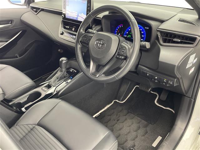 カローラツーリング ハイブリッド ダブルバイビー 禁煙 モデリスタフルエアロ トヨタセーフティーセンス ブラインドスポットモニター 純正9インチナビ フルセグTV バックカメラ ハーフレザーシート シートヒーター ハンドルヒーター ビルトインETC(17枚目)