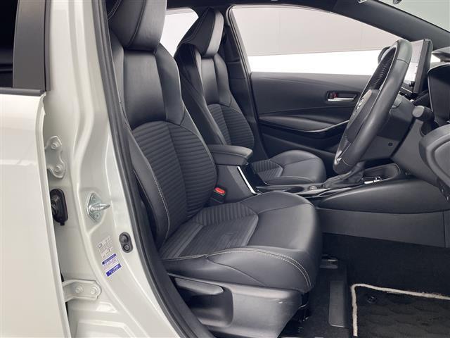 カローラツーリング ハイブリッド ダブルバイビー 禁煙 モデリスタフルエアロ トヨタセーフティーセンス ブラインドスポットモニター 純正9インチナビ フルセグTV バックカメラ ハーフレザーシート シートヒーター ハンドルヒーター ビルトインETC(18枚目)