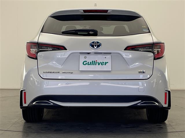 カローラツーリング ハイブリッド ダブルバイビー 禁煙 モデリスタフルエアロ トヨタセーフティーセンス ブラインドスポットモニター 純正9インチナビ フルセグTV バックカメラ ハーフレザーシート シートヒーター ハンドルヒーター ビルトインETC(32枚目)