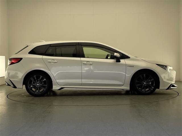 カローラツーリング ハイブリッド ダブルバイビー 禁煙 モデリスタフルエアロ トヨタセーフティーセンス ブラインドスポットモニター 純正9インチナビ フルセグTV バックカメラ ハーフレザーシート シートヒーター ハンドルヒーター ビルトインETC(34枚目)