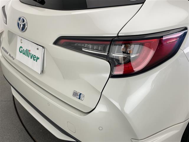 カローラツーリング ハイブリッド ダブルバイビー 禁煙 モデリスタフルエアロ トヨタセーフティーセンス ブラインドスポットモニター 純正9インチナビ フルセグTV バックカメラ ハーフレザーシート シートヒーター ハンドルヒーター ビルトインETC(37枚目)