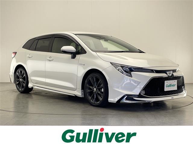 カローラツーリング ハイブリッド ダブルバイビー 禁煙 モデリスタフルエアロ トヨタセーフティーセンス ブラインドスポットモニター 純正9インチナビ フルセグTV バックカメラ ハーフレザーシート シートヒーター ハンドルヒーター ビルトインETC(41枚目)