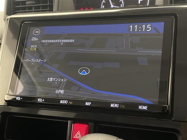 ルーミー G 禁煙車 衝突被害軽減ブレーキ 純正9型ナビTV パノラミックビューモニター 両側電動スライドドア オートエアコン クリアランスソナー ウインカードアミラー 純正LEDオートライト スマートキー ETC(3枚目)