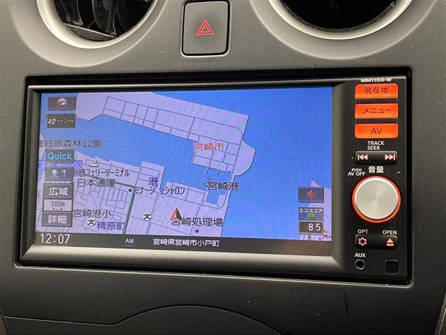 ノート Ｘ　エアコン　Ｂｌｕｅｔｏｏｔｈ　ＥＴＣ　純正ナビ　パワーウィンドウ　スマートキー（3枚目）