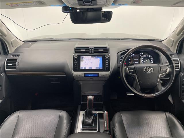 ランドクルーザープラド TX Lパッケージ 禁煙車 トヨタセーフティセンス 純正8型ナビTV バックカメラ サンルーフ 黒本革シート 3列シート7人乗り アダプティブクルーズコントロール パワーシート エアシート プッシュエンジンスタート(42枚目)