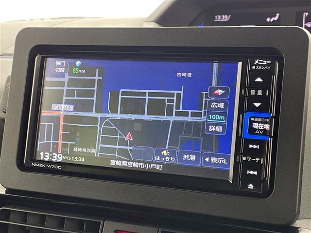 タント カスタムXセレクション 純正ナビ フルセグTV CD/DVD FM/AM バックカメラ コーナセンサー 両側パワースライドドア LEDヘッドライト フォグライト ハーフレザーシート D/N席シートヒーター ETC スペアキー(3枚目)