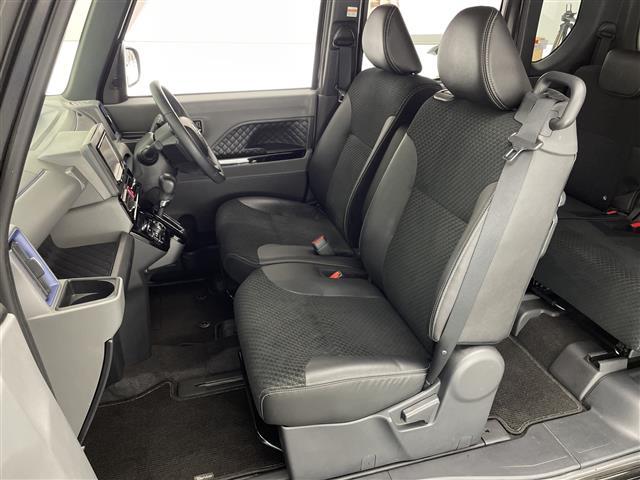 タント カスタムRS 社外ナビ CD FM/AM 両側パワースライドドア コーナセンサー アイドリングストップ ハーフレザーシート オートライト ドライブレコーダー スマートキー プッシュスタート ETC純正フロアーマット(20枚目)