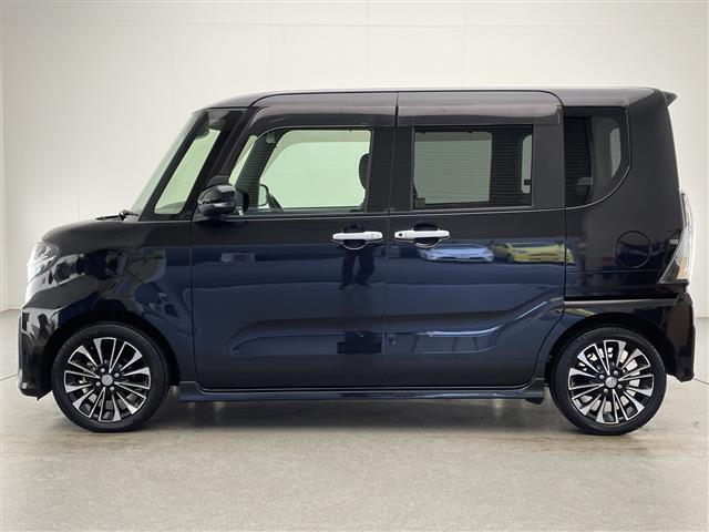 タント カスタムRS 社外ナビ CD FM/AM 両側パワースライドドア コーナセンサー アイドリングストップ ハーフレザーシート オートライト ドライブレコーダー スマートキー プッシュスタート ETC純正フロアーマット(34枚目)