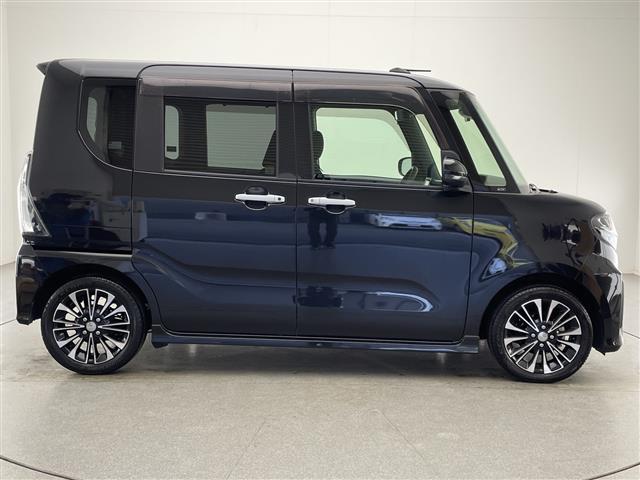 タント カスタムRS 社外ナビ CD FM/AM 両側パワースライドドア コーナセンサー アイドリングストップ ハーフレザーシート オートライト ドライブレコーダー スマートキー プッシュスタート ETC純正フロアーマット(35枚目)