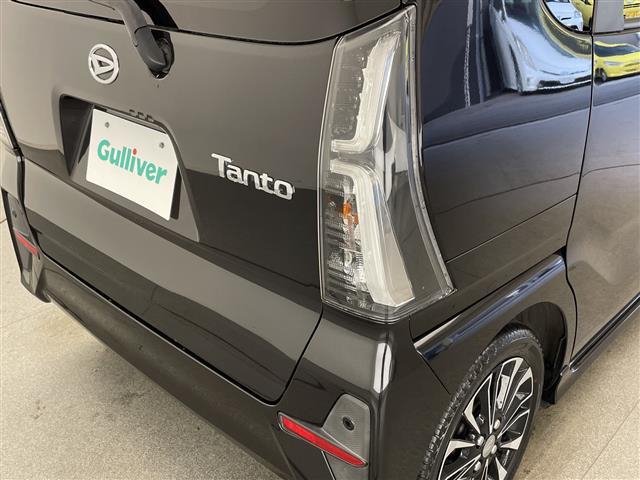 タント カスタムRS 社外ナビ CD FM/AM 両側パワースライドドア コーナセンサー アイドリングストップ ハーフレザーシート オートライト ドライブレコーダー スマートキー プッシュスタート ETC純正フロアーマット(37枚目)