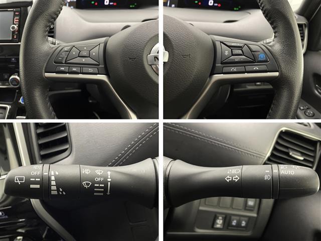 セレナ e-パワー ハイウェイスターV 禁煙車 プロパイロット エマージェンシーブレーキ LDW LDP BSW BSI 速度標識表示 道路標識 コーナーセンサー 純正ナビ フルセグTV フリップダウンモニター 両側パワースライドドアETC(12枚目)