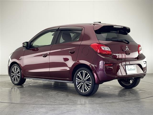 ミラージュ G 禁煙車 衝突被害軽減ブレーキ 社外ナビTV バックカメラ ETC スマートキー プッシュエンジンスタート 純正15インチアルミ オートエアコン アイドリングストップ 電動格納ミラー ドアバイザー(43枚目)