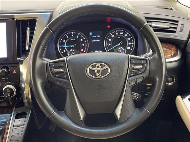 アルファード 2.5X 禁煙車 純正ディスプレイオーディオ 追従型クルーズコントロール 片側パワースライドドア 前後ドライブレコーダー 電子パーキング/オートホールド 社外18インチアルミホイール 衝突軽減ブレーキ ETC(15枚目)