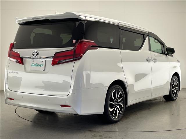 アルファード 2.5X 禁煙車 純正ディスプレイオーディオ 追従型クルーズコントロール 片側パワースライドドア 前後ドライブレコーダー 電子パーキング/オートホールド 社外18インチアルミホイール 衝突軽減ブレーキ ETC(38枚目)