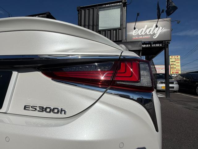 ＥＳ ＥＳ３００ｈ　バージョンＬ　エイムゲインエアロ　社外２０インチＡＷ　サンルーフ　黒革シート　３眼ＬＥＤライト　カラーＨＵＤ　ＢＳＭ　レクサスセーフティ　純正ナビ　パノラマミックビューモニター　後席リクライニング　後席サンシェード（40枚目）