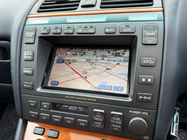 セルシオ B仕様 eRバージョン 純正202ブラック サンルーフ 黒革シート 純正OPメッキAW 寒冷地仕様 バックフォグ タイミングベルト交換済 エンジンスターター 純正マルチ ETC クルーズコントロール コンビハンドル HID(15枚目)